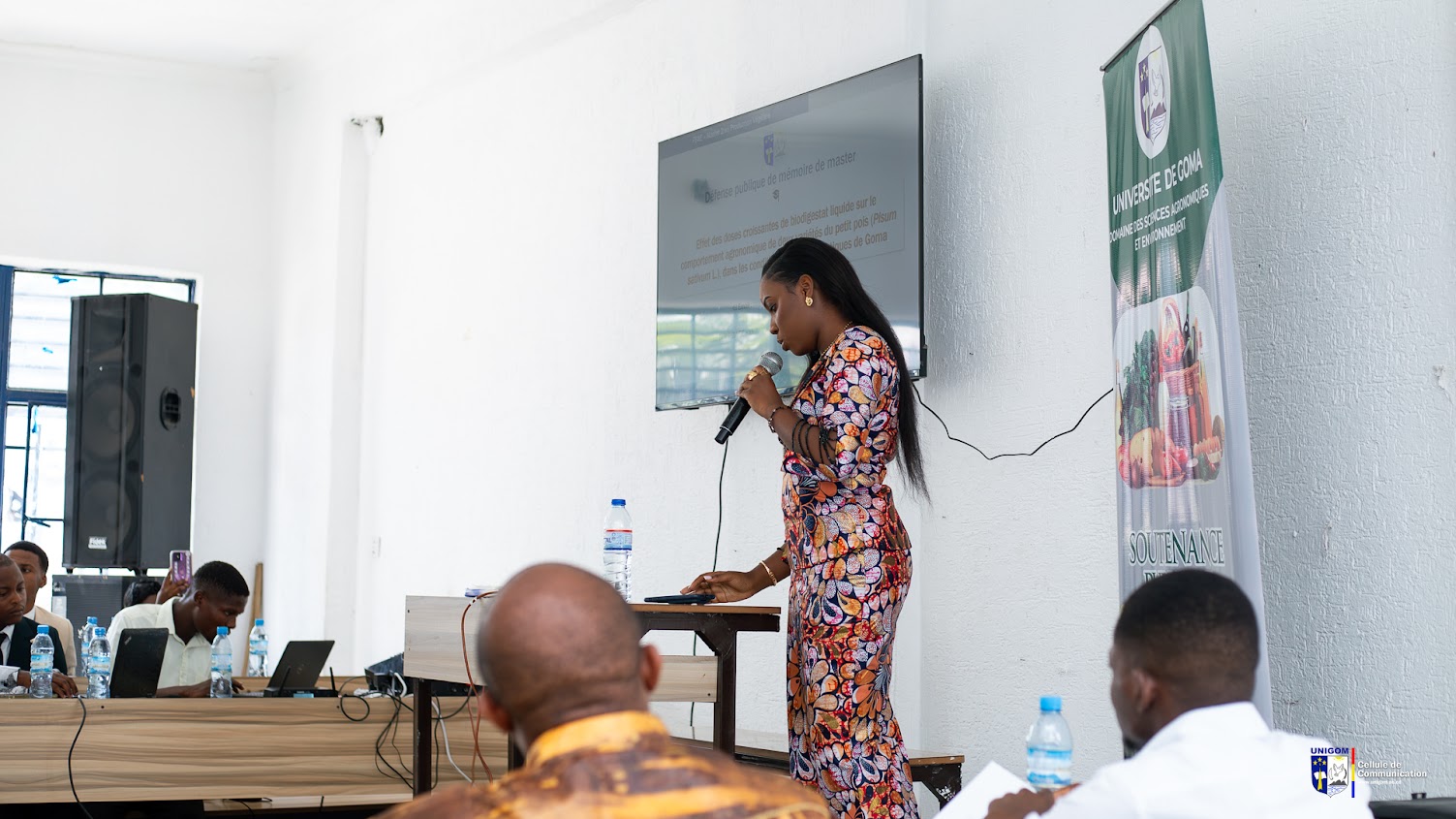 Présentation académique à l’Université de Goma
